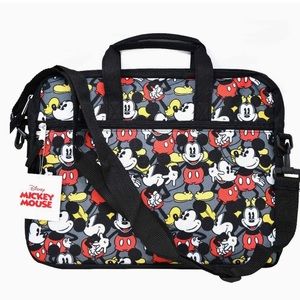 NWT  Mickey Mouse All Over Print Tablet Case with Shoulder Strap